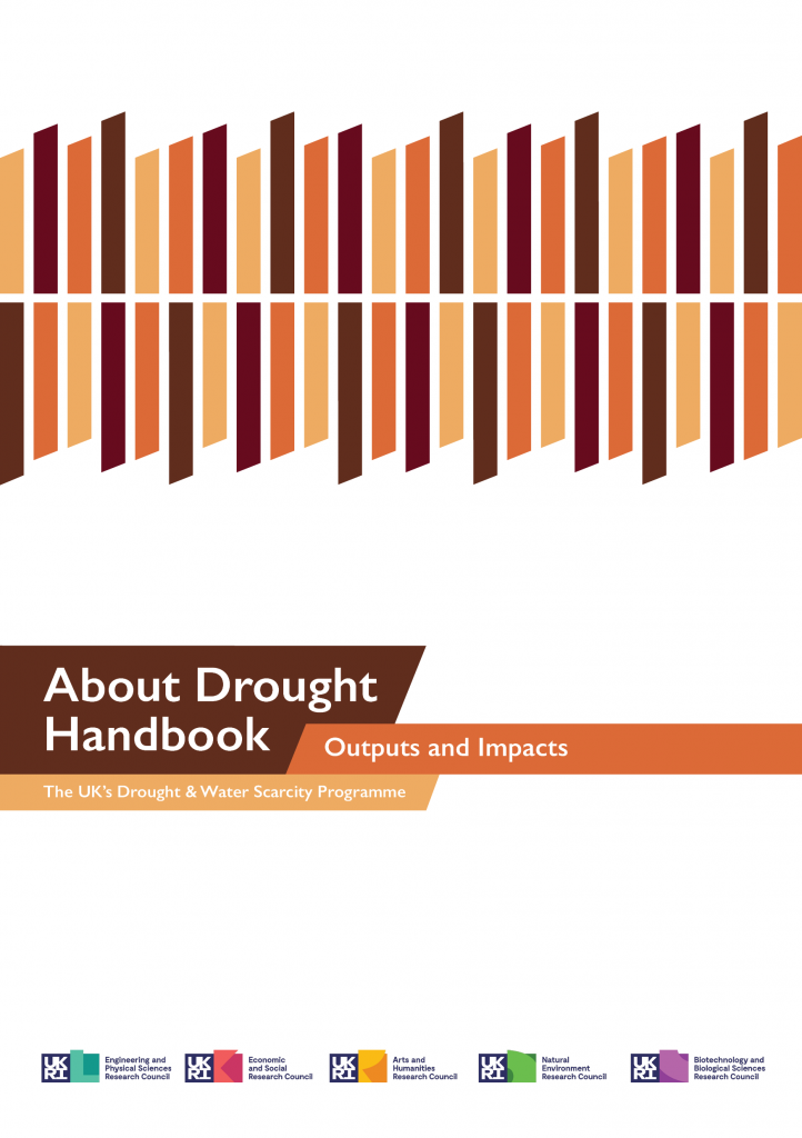 Front page of the About Drought Handbook